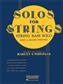 Solos For Strings - String Bass Solo: (Arr. Harvey S. Whistler): Solo pour Contrebasse