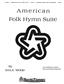 American Folk Hymn Suite: Solo pour Harpe
