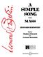 Leonard Bernstein: A simple Song (from Mass): Solo pour Chant