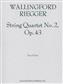 Wallingford Riegger: String Quartet No. 2, Op. 43: Quatuor à Cordes