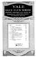 Traditional: Battle Of Jericho Yale Glee Club Series: (Arr. Marshall Bartholomew): Voix Basses et Accomp.