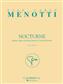 Gian Carlo Menotti: Nocturne Op. 54, No. 4: Chant et Autres Accomp.