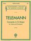 Georg Philipp Telemann: Concerto in G: Alto et Accomp.