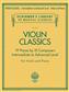 Violin Classics: Violon et Accomp.