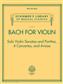 Bach for Violin: Violon et Accomp.