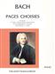 Johann Sebastian Bach: Pages choisies: Solo de Piano