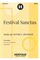 Festival Sanctus: (Arr. Victor C. Johnson): Chœur Mixte et Accomp.