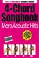 4-Chord Songbook More Acoustic: Solo pour Chant