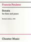 Francis Poulenc: Sonata For Flute And Piano: Flûte Traversière et Accomp.