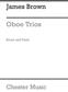 James Brown: Oboe Trios: Vents (Ensemble)