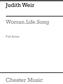 Judith Weir: Woman.Life.Song (Full Score): Ensemble de Chambre