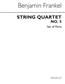 Benjamin Frankel: String Quartet No.5 (Parts): Quatuor à Cordes