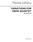 Nicola LeFanu: Variations For Oboe Quartet (Parts): Hautbois (Ensemble)