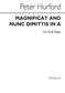 Peter Hurford: Magnificat And Nunc Dimittis In A: Voix Hautes et Piano/Orgue