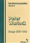 Peter Warlock: Society Edition: Volume 2 Songs 1918-1919: Chant et Piano