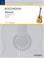Luigi Boccherini: Menuet A major op. 11/5: Trio/Quatuor de Guitares