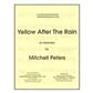 Mitchell Peters: Yellow After The Rain: Marimba