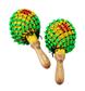 Tycoon: Plastic Beaded Maracas - Yellow